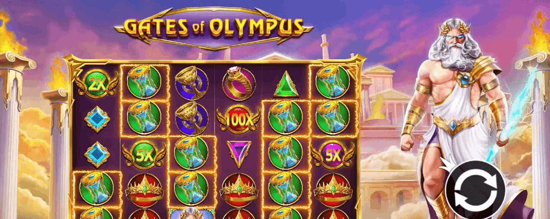 Gates Of Olympus — banner principal en Betano Casino