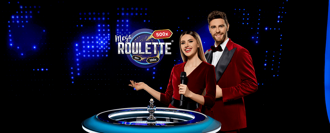 Mega Roulette — banner principal en Betano Casino