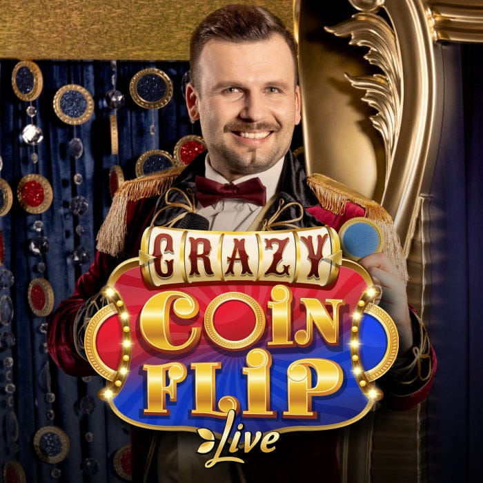 Crazy Coin Flip de Evolution en Betano Bet Argentina